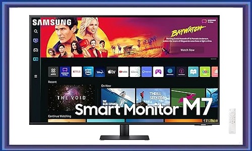 SAMSUNG 43" M70B Series 4K UHD USB-C Smart Monitor & Streaming TV