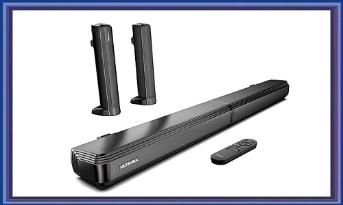 ULTIMEA 2.2ch Sound Bar for TV Review